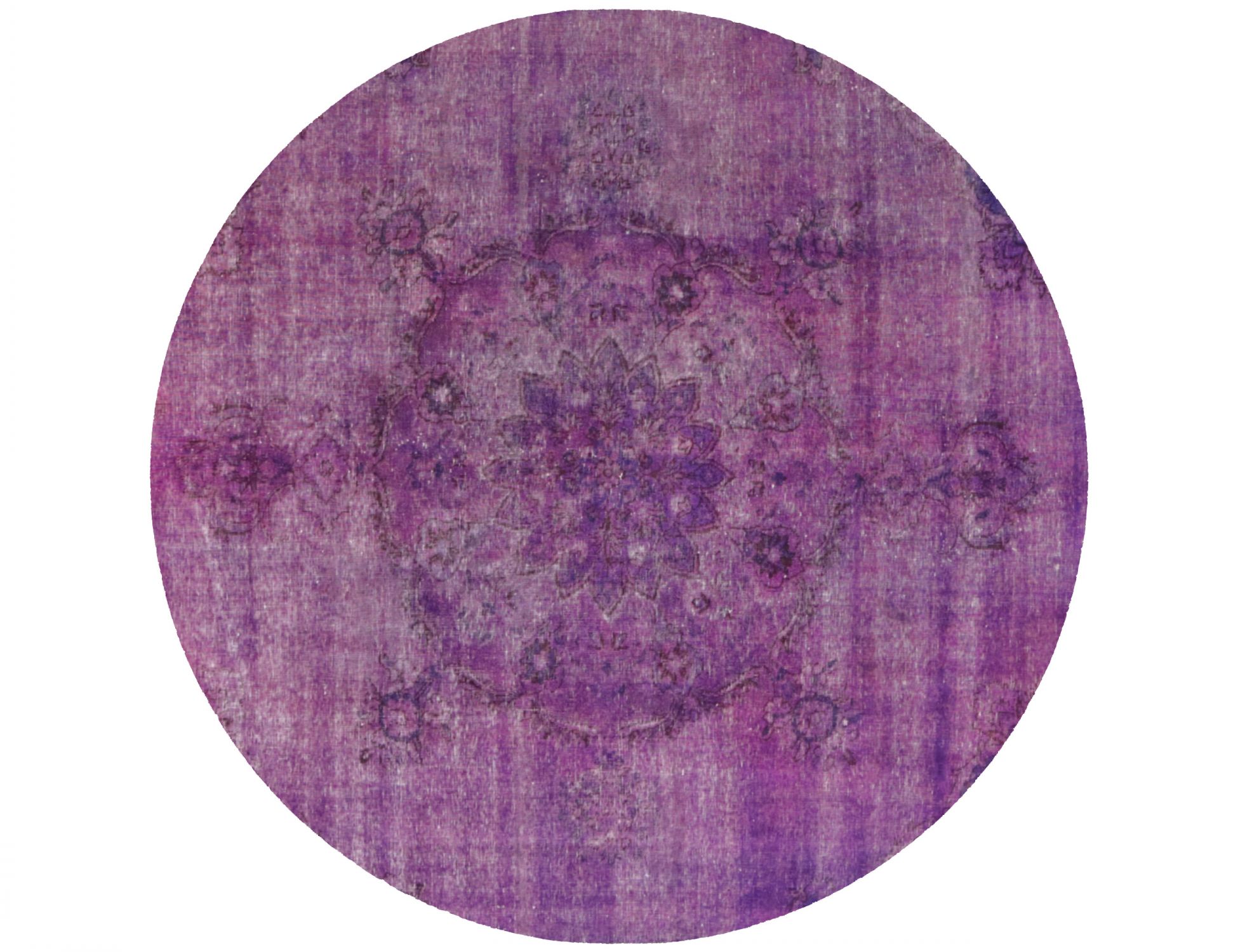 Persisk vintage matta  lila <br/>200 x 200 cm