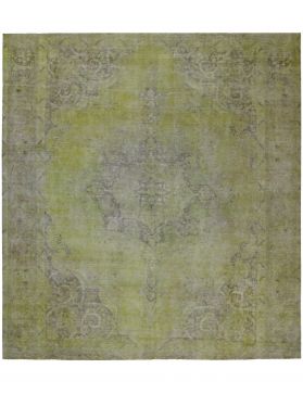 Tappeto vintage persiano 274 x 274 giallo
