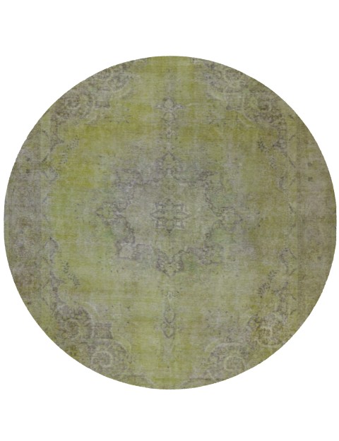 Jaune Persan Tapis Persan vintage 274 x 274 cm
