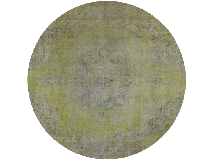 Amarillo Persa Alfombra persa vintage 274 x 274 cm