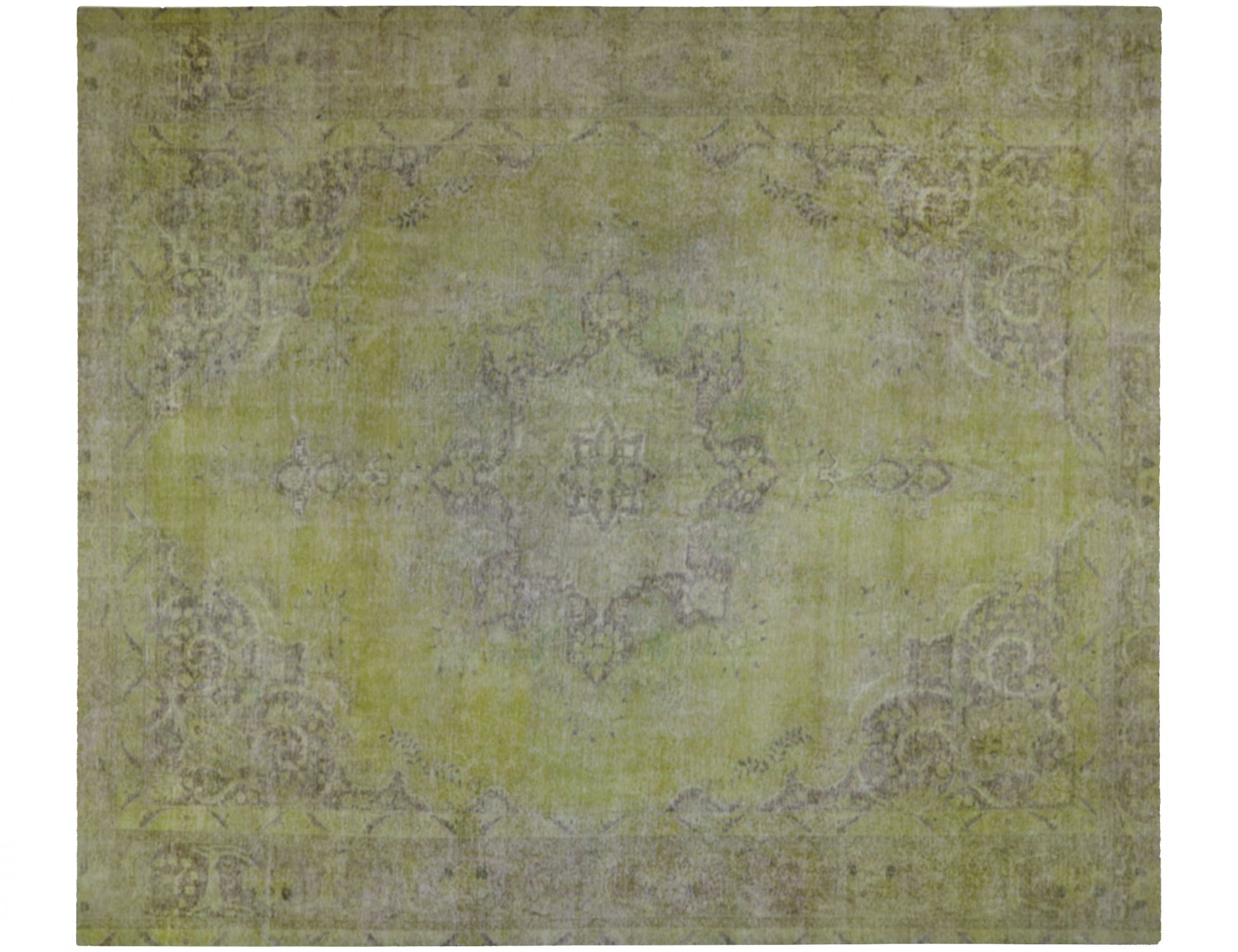 Tappeto vintage persiano  giallo <br/>320 x 274 cm