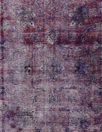 Violet Persan Tapis Persan vintage  370 x 275 cm