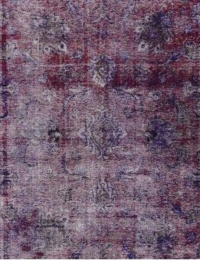 Purper Perzië Perzisch Vintage Tapijt  370 x 275 cm