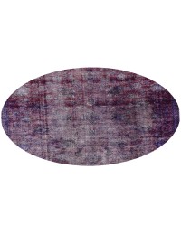 Lila Persien Persischer Vintage Teppich  256 x 256 cm