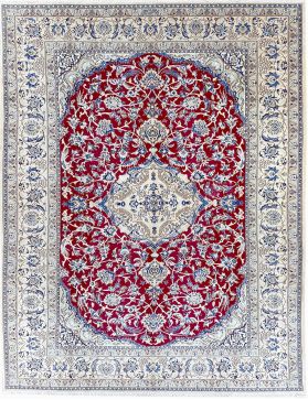 Persialainen matto Naein 9La 340 x 202 punainen