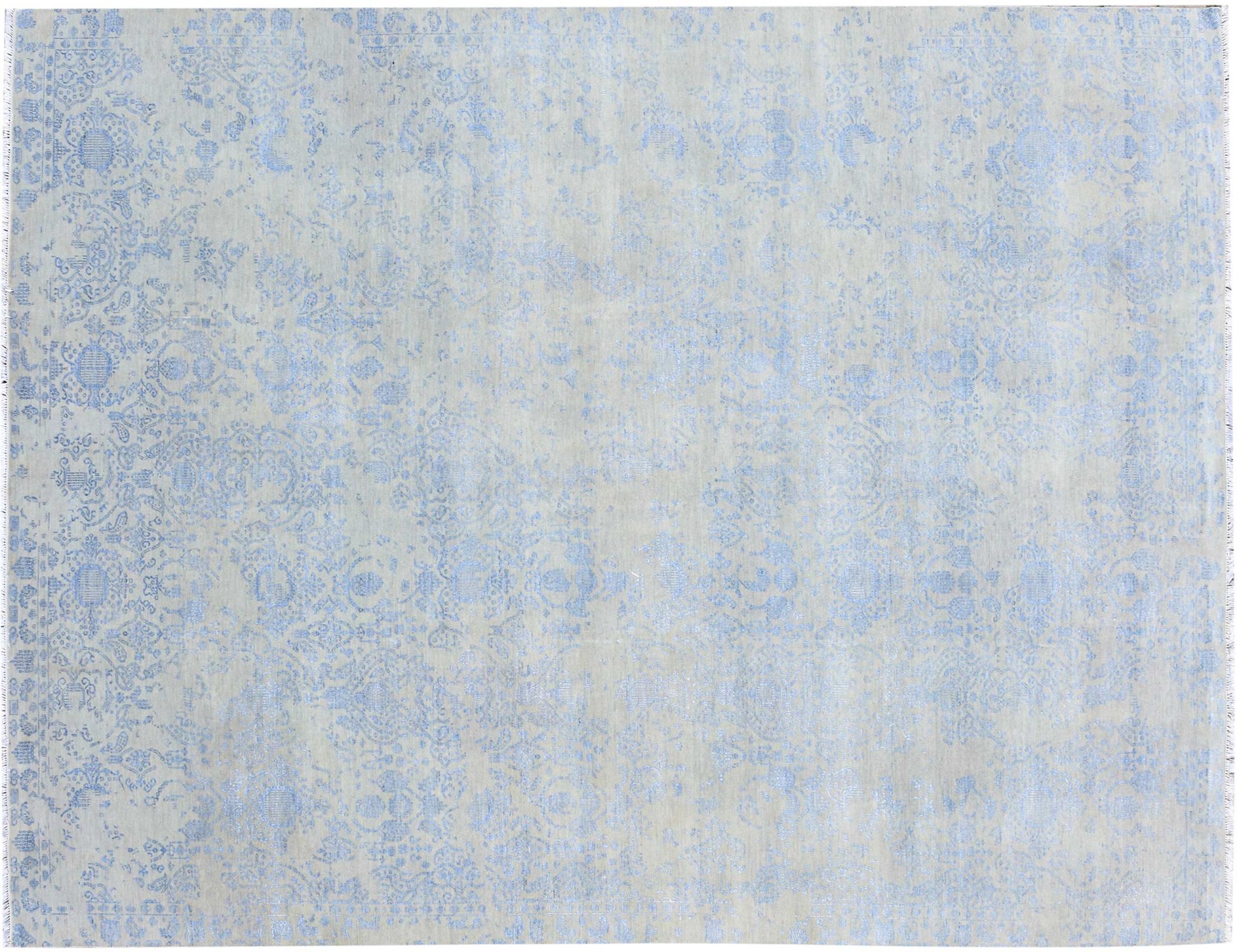 Lana e bambù  blu <br/>427 x 300 cm