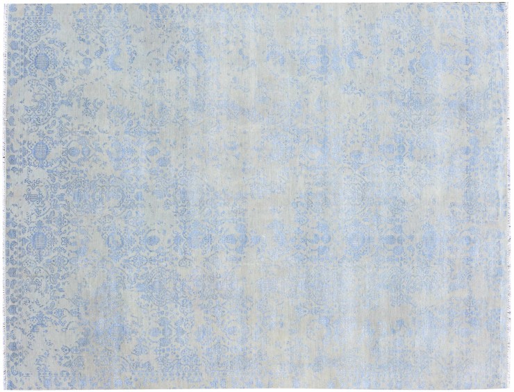 Blau text_origin_3 Wolle und Bambus handgefertigt   427 x 300 cm