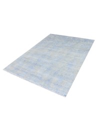 Blau text_origin_3 Wolle und Bambus handgefertigt   427 x 300 cm