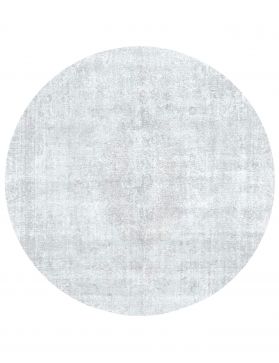 Rund Vintage Perserteppich  grau <br/>278 x 278 cm