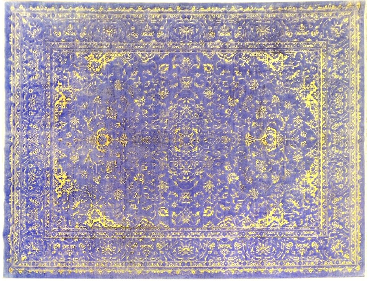 Blå Persien Soba 294 x 206 cm