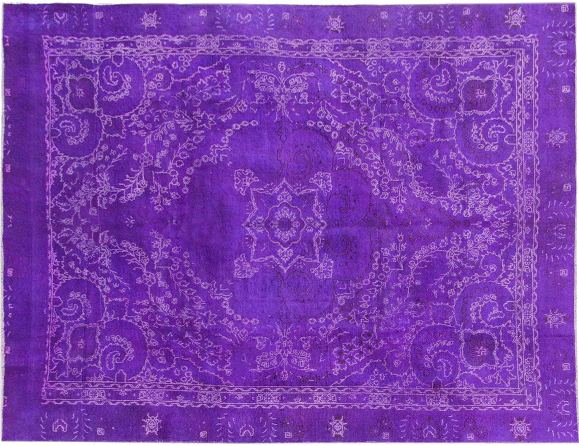 Tappeto vintage persiano  viola <br/>360 x 270 cm