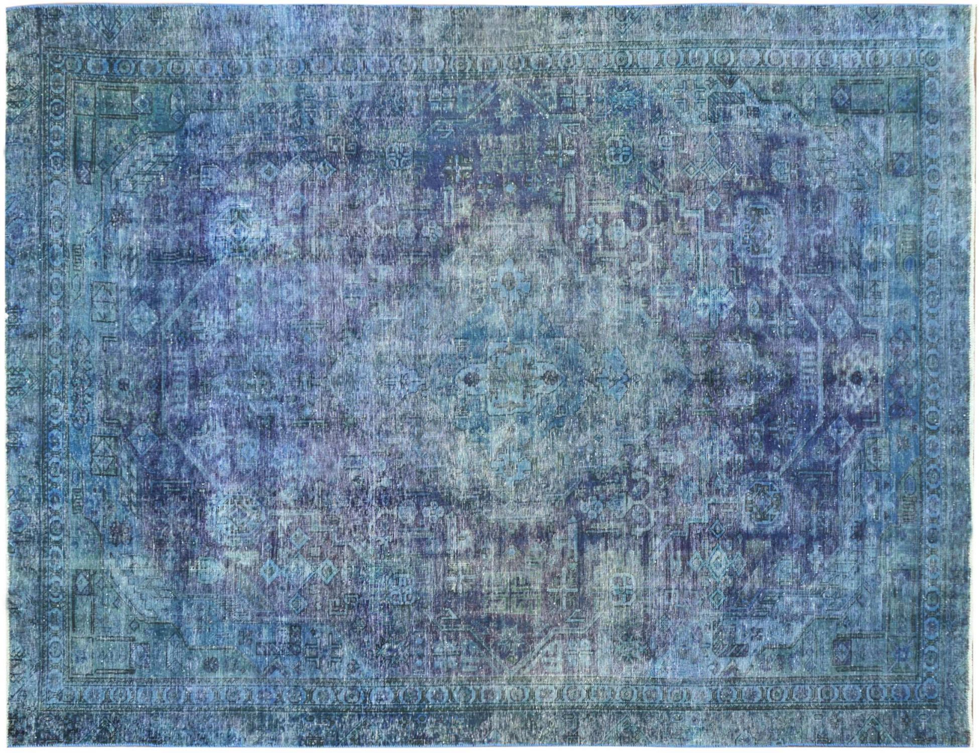 Tappeto Vintage  blu <br/>348 x 248 cm