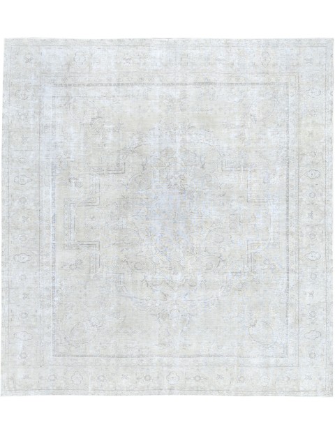 Beige Persien Vintage Teppich 314 x 293 cm