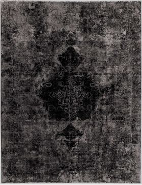 Tappeto vintage persiano  nero <br/>357 x 277 cm