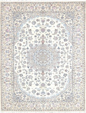 Blå Persien Nain Matta  327 x 203 cm