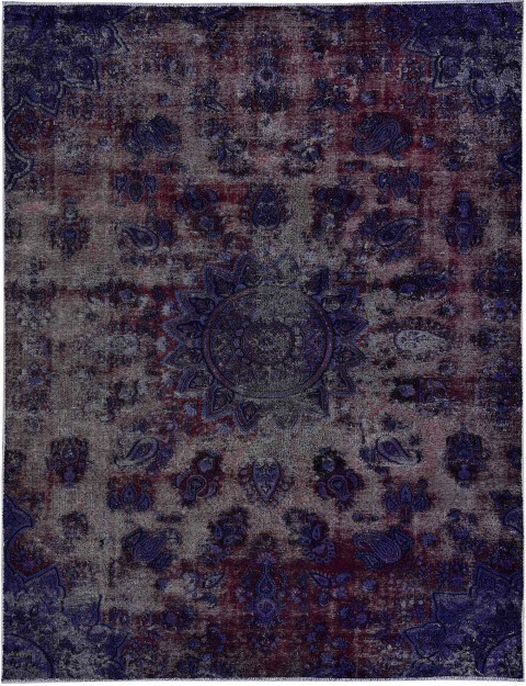 Lila Persien Persischer Vintage Teppich 315 x 205 cm