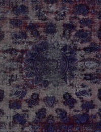 Purper Perzië Perzisch Vintage Tapijt  315 x 205 cm