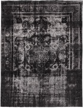 Tappeto vintage persiano  nero <br/>383 x 285 cm