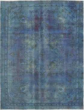 Tapis Persan vintage 365 x 250 bleu