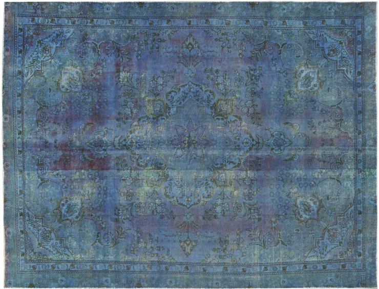 Bleu Persan Tapis Persan vintage  365 x 250 cm