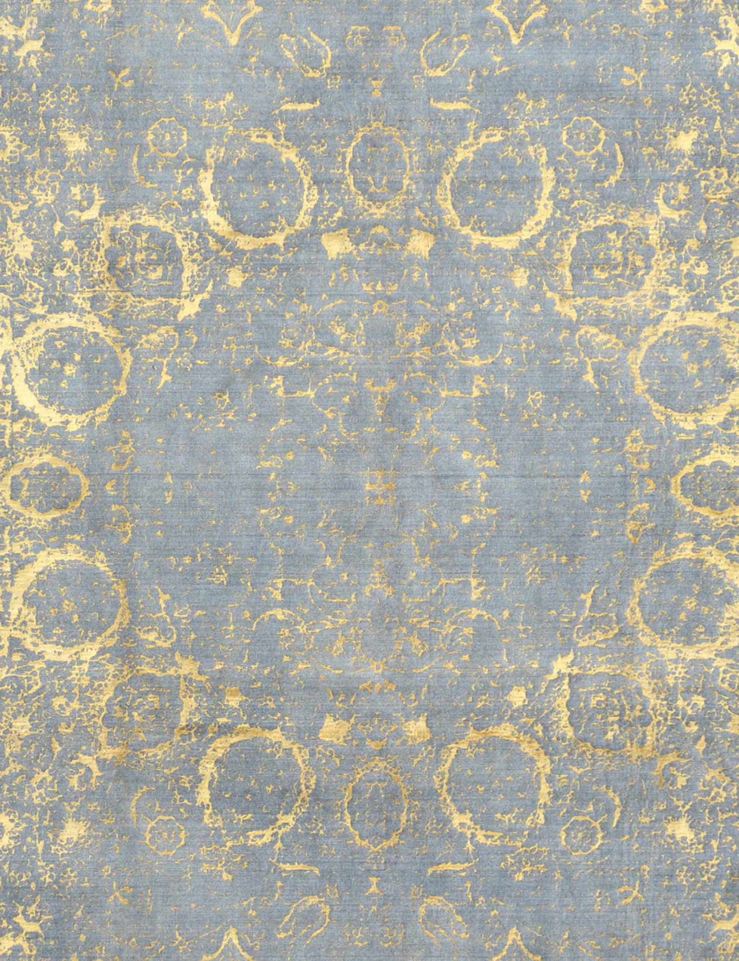 Tappeto vintage persiano  giallo <br/>294 x 203 cm