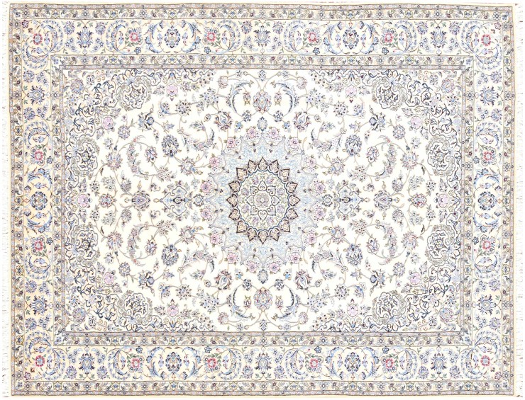 Beige Persa Alfombras Nain  312 x 200 cm