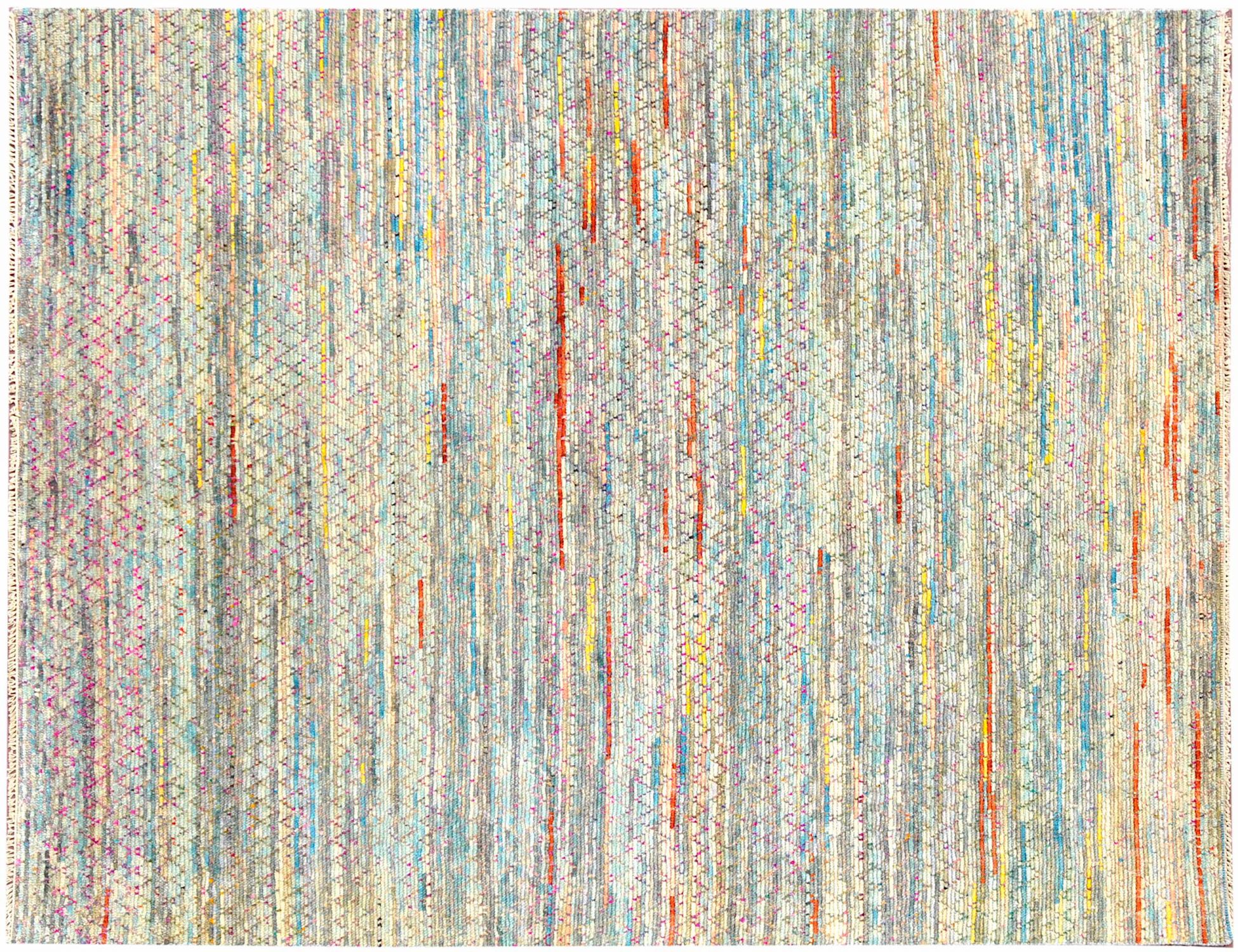 Taj Wolle & Seide  mehrfarbig <br/>304 x 240 cm