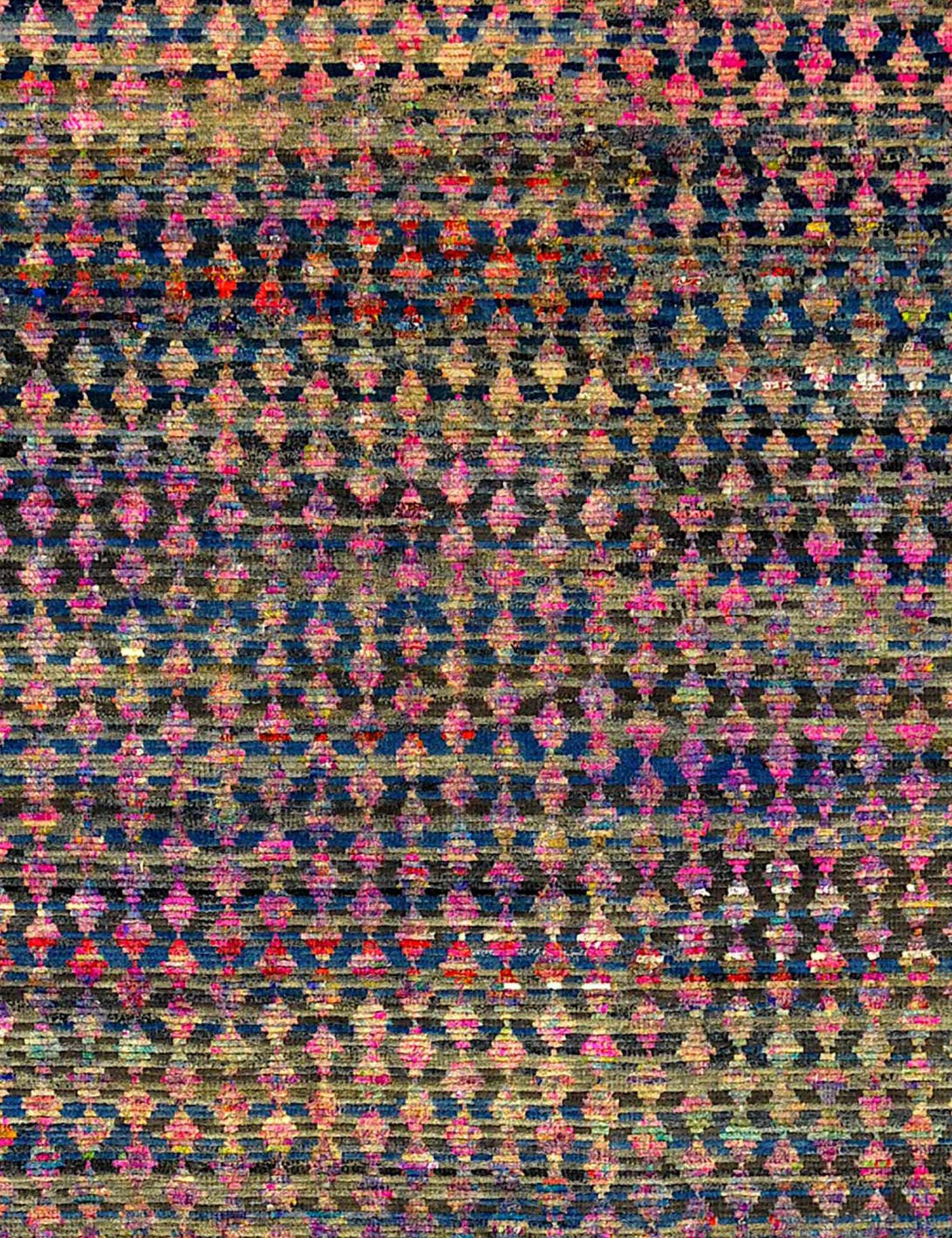 Taj Wolle & Seide  schwarz <br/>313 x 239 cm