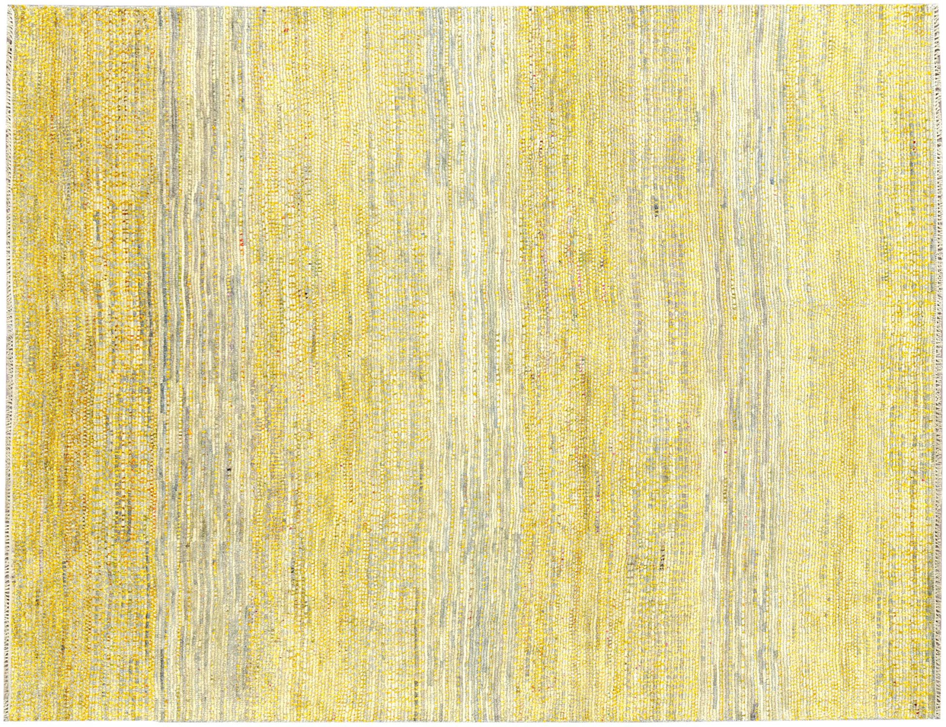 Taj Wolle & Seide  gelb <br/>318 x 247 cm