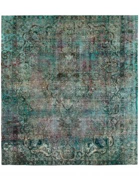 Persischer Vintage Teppich 230 x 230 grün