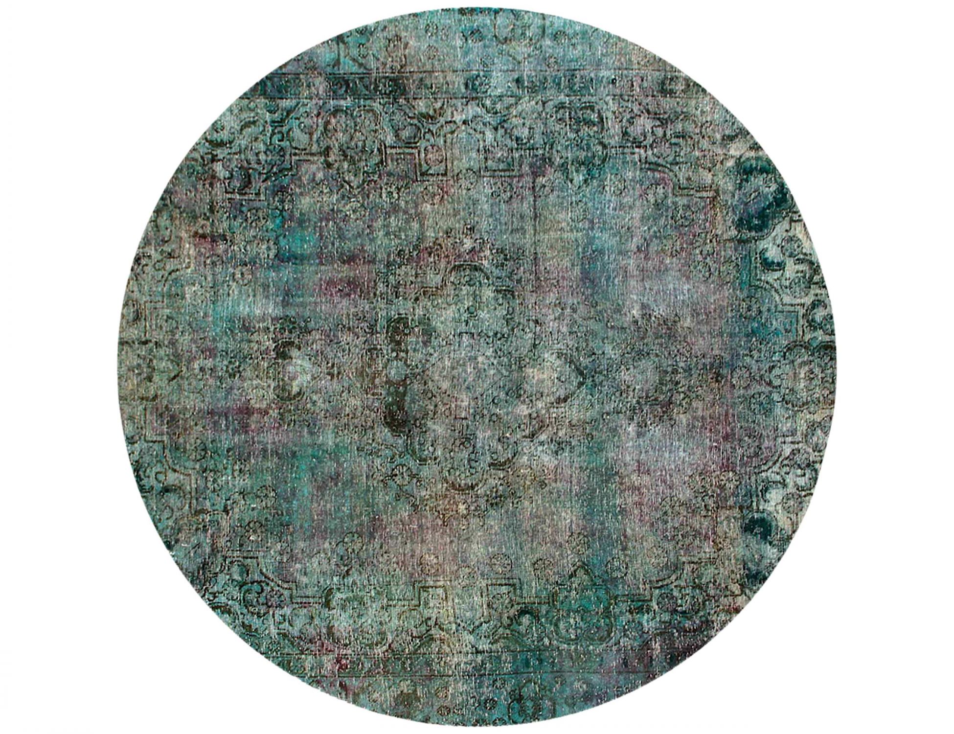 Tappeto vintage persiano  verde <br/>230 x 230 cm