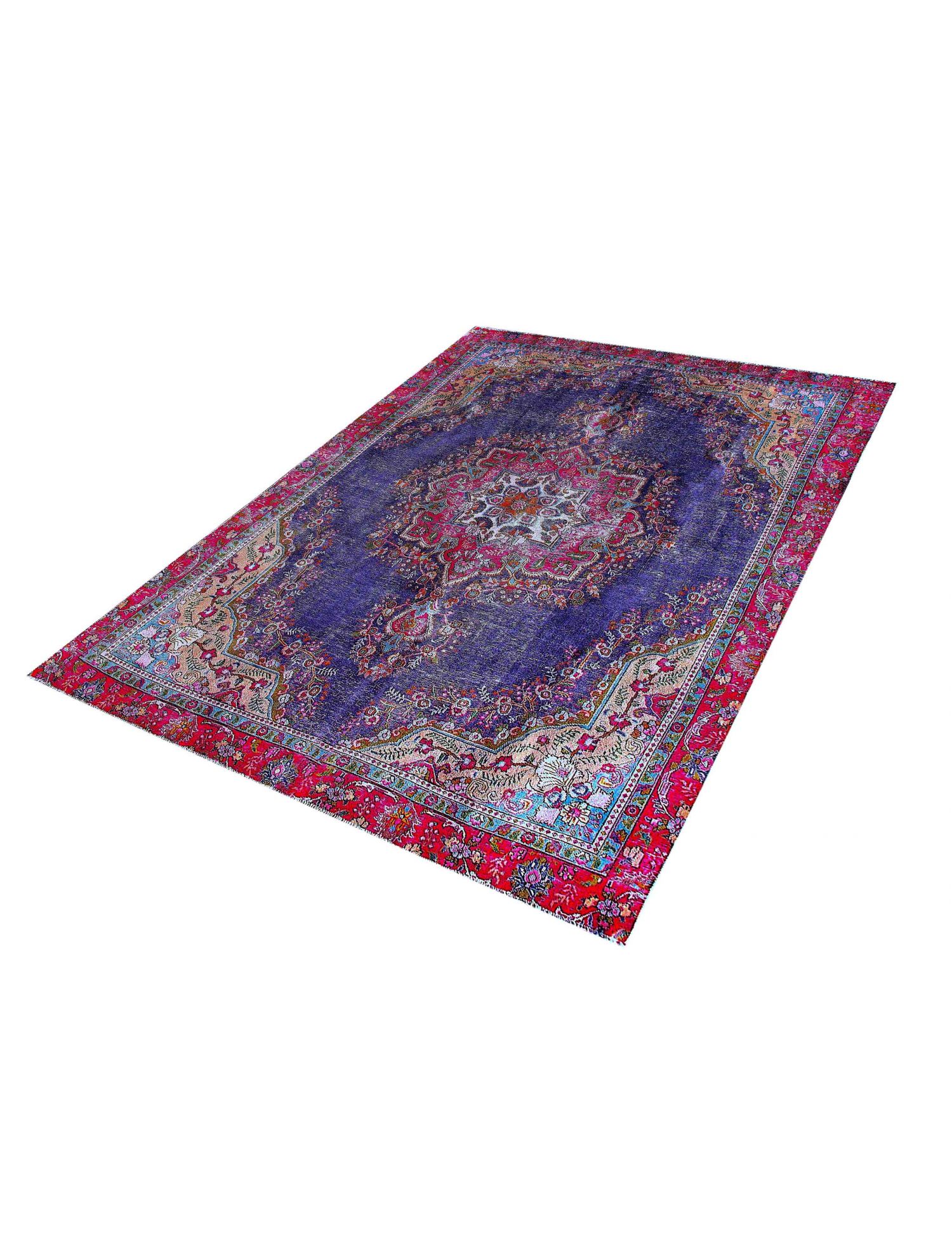 Retro Rug  blue <br/>365 x 255 cm