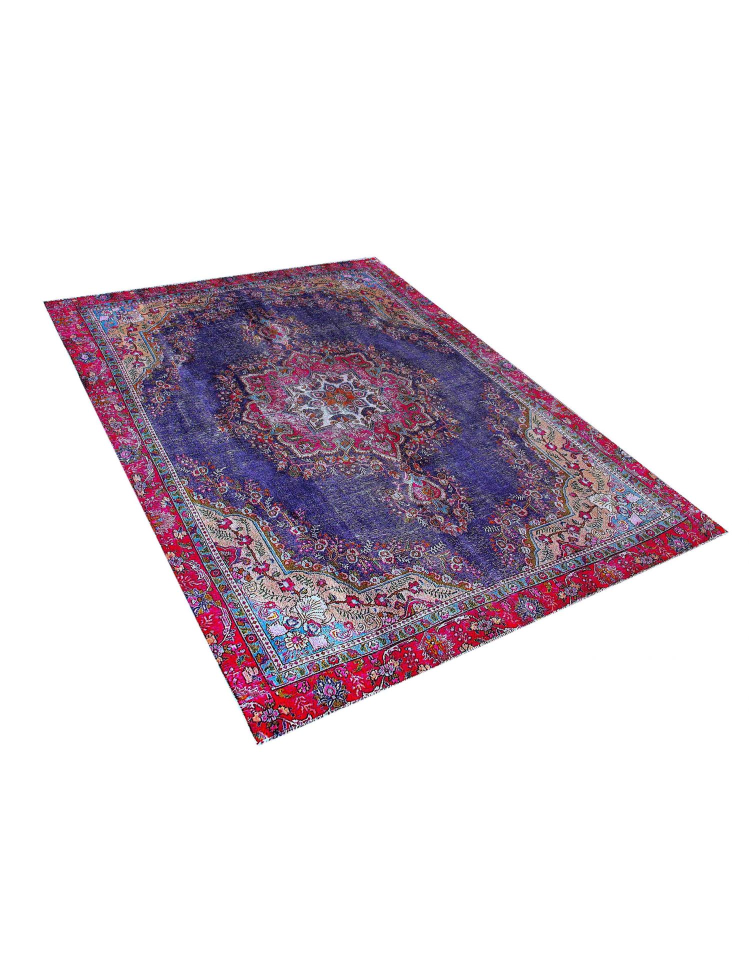 Retro Rug  blue <br/>365 x 255 cm
