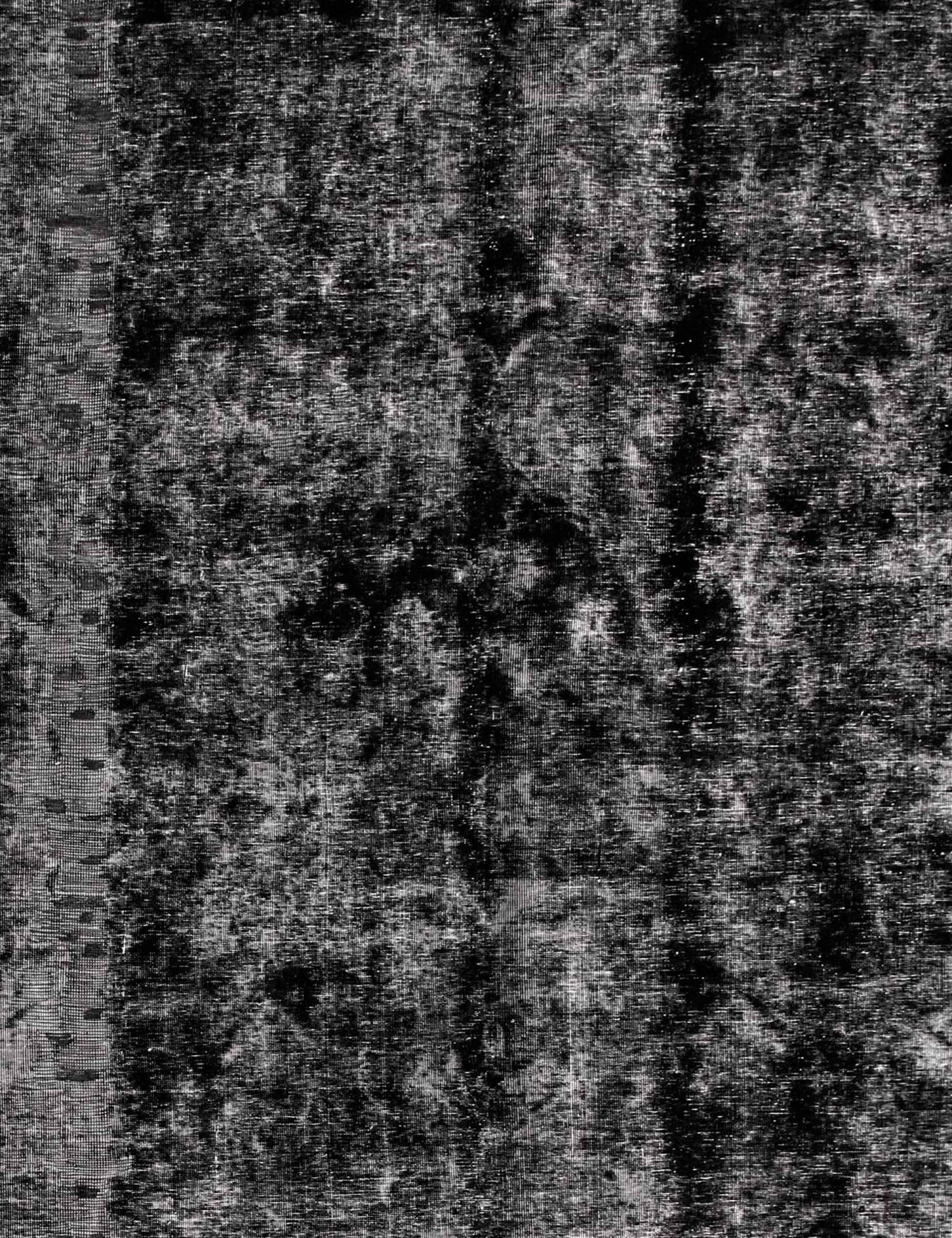 Black Persia Persian Vintage Carpet  314 x 224 cm - Unique Handmade Carpet