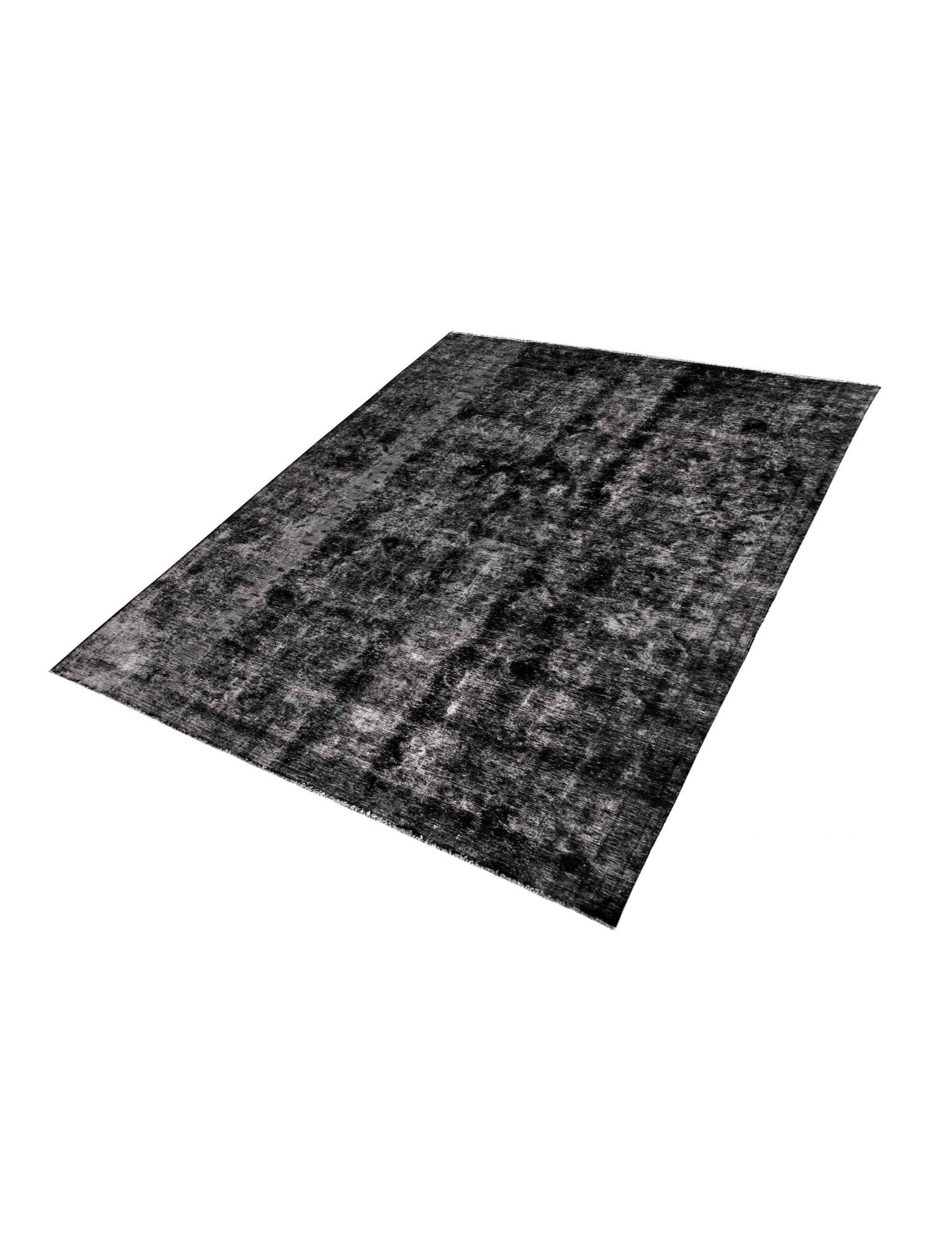 Black Persia Persian Vintage Carpet  314 x 224 cm - Unique Handmade Carpet