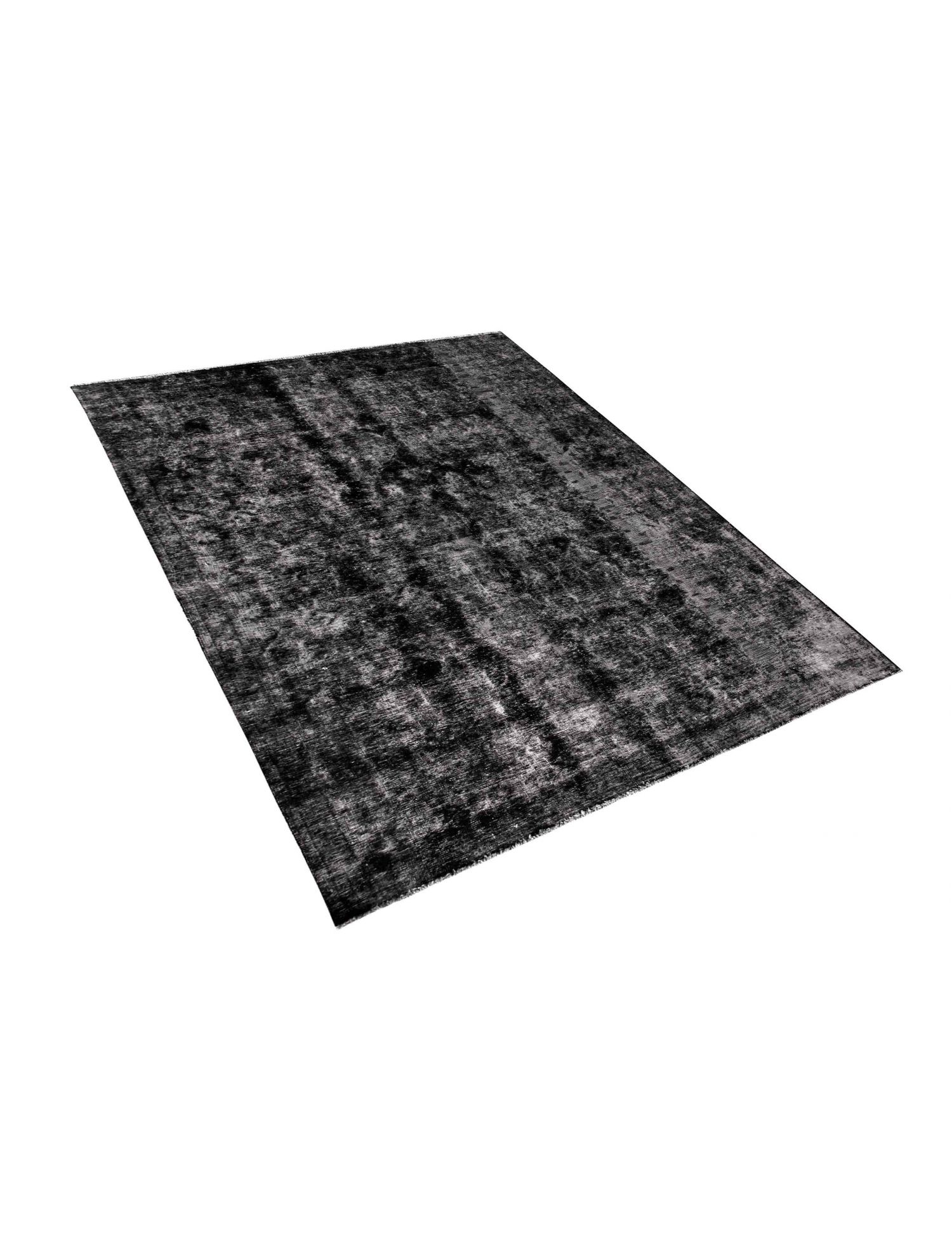 Black Persia Persian Vintage Carpet  314 x 224 cm - Unique Handmade Carpet