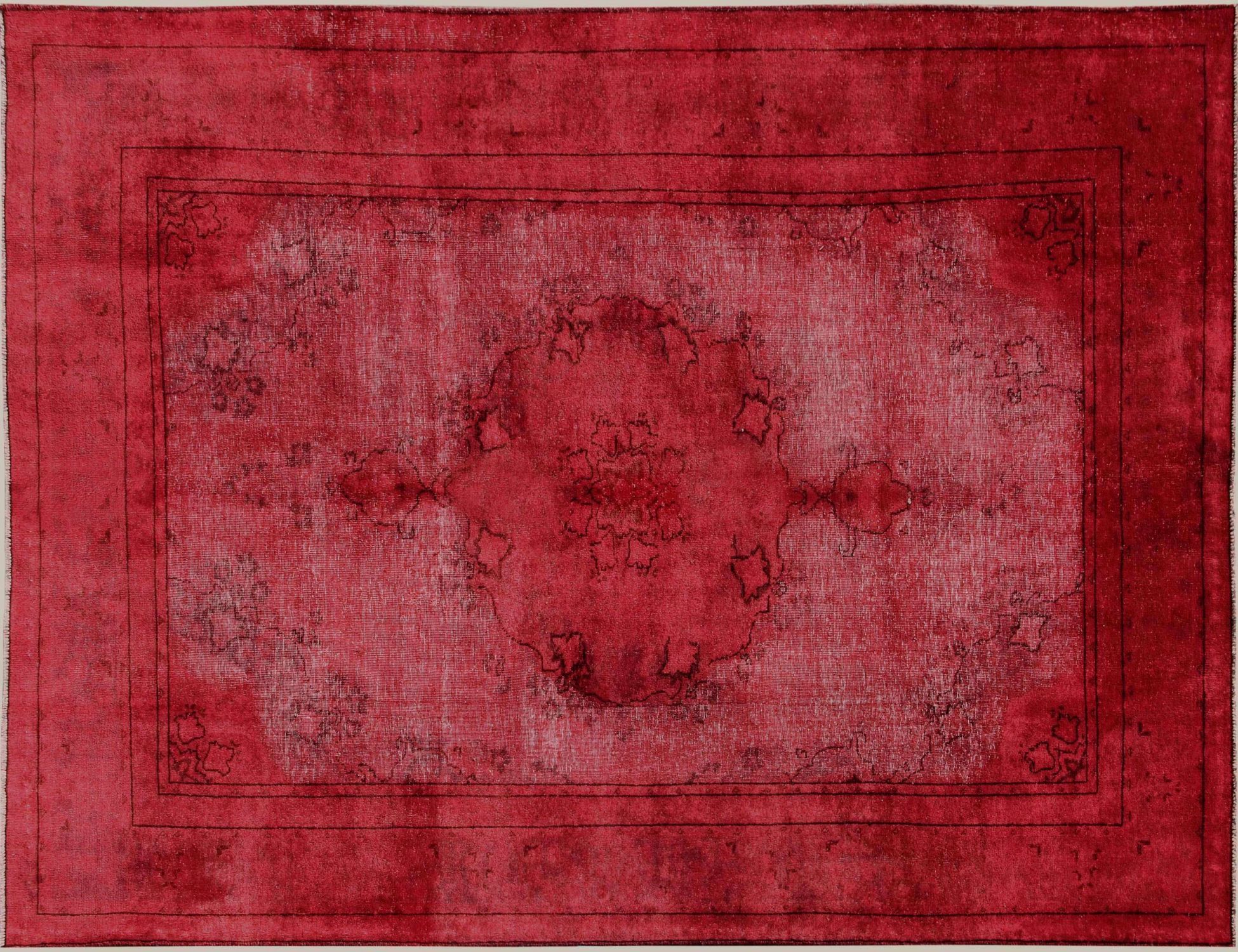 Persian Vintage Carpet  red  <br/>281 x 194 cm