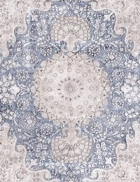 Blau Persien Retro Perserteppich  480 x 330 cm