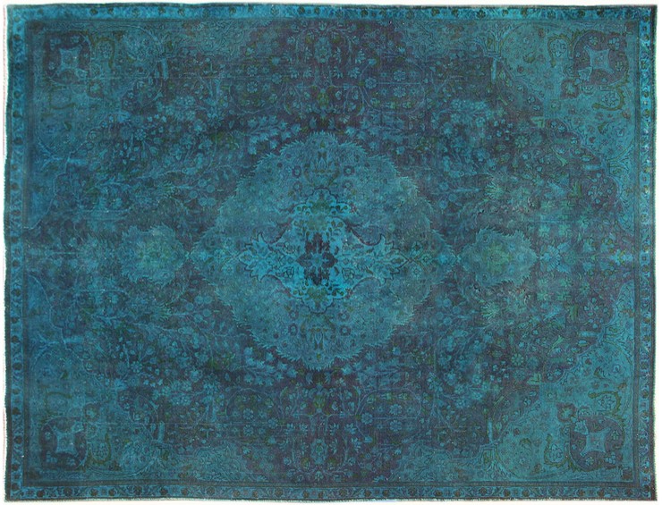 Groen Perzië Perzisch Vintage Tapijt 305 x 225 cm