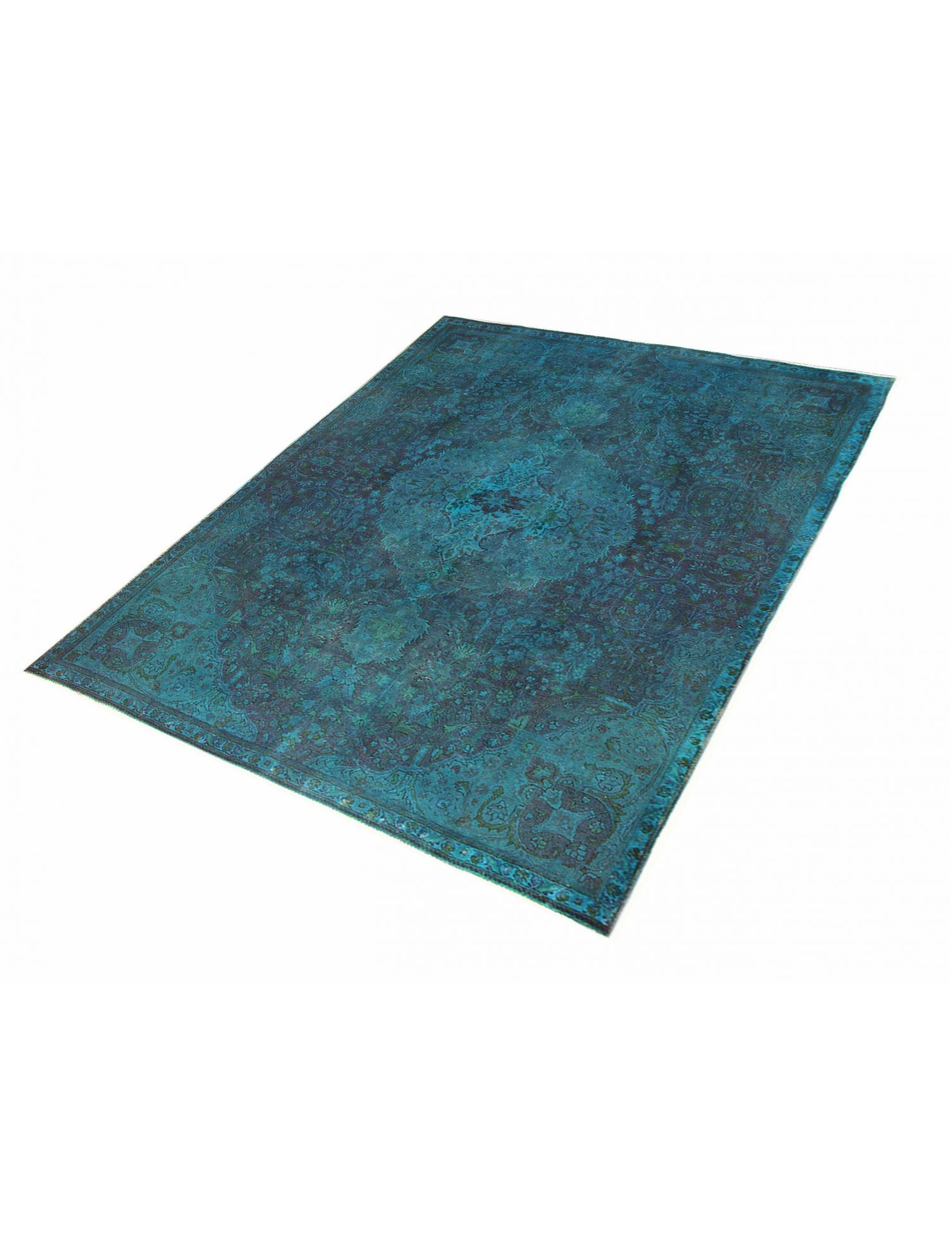 Persisk Vintagetæppe  grøn <br/>305 x 225 cm