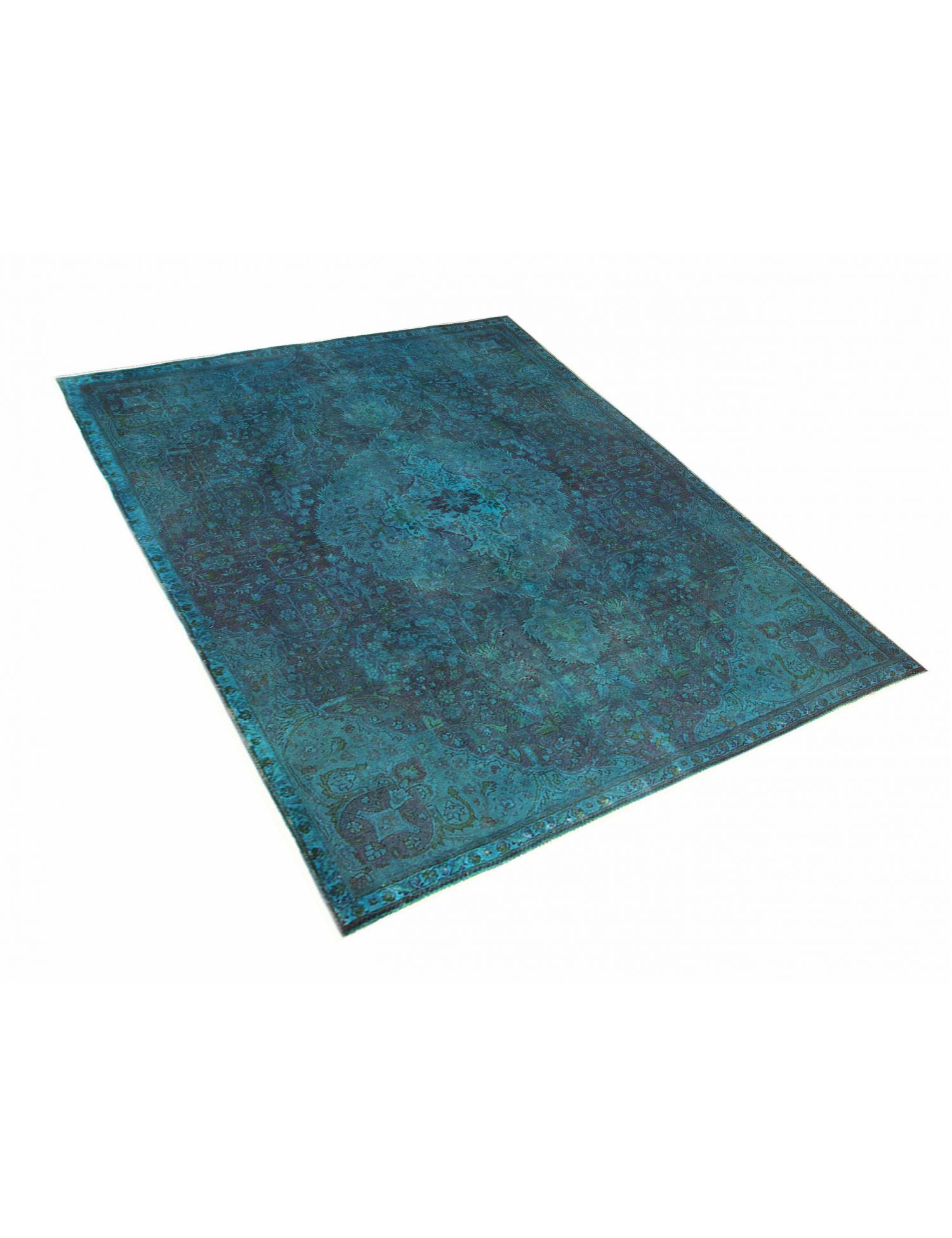 Persisk Vintagetæppe  grøn <br/>305 x 225 cm