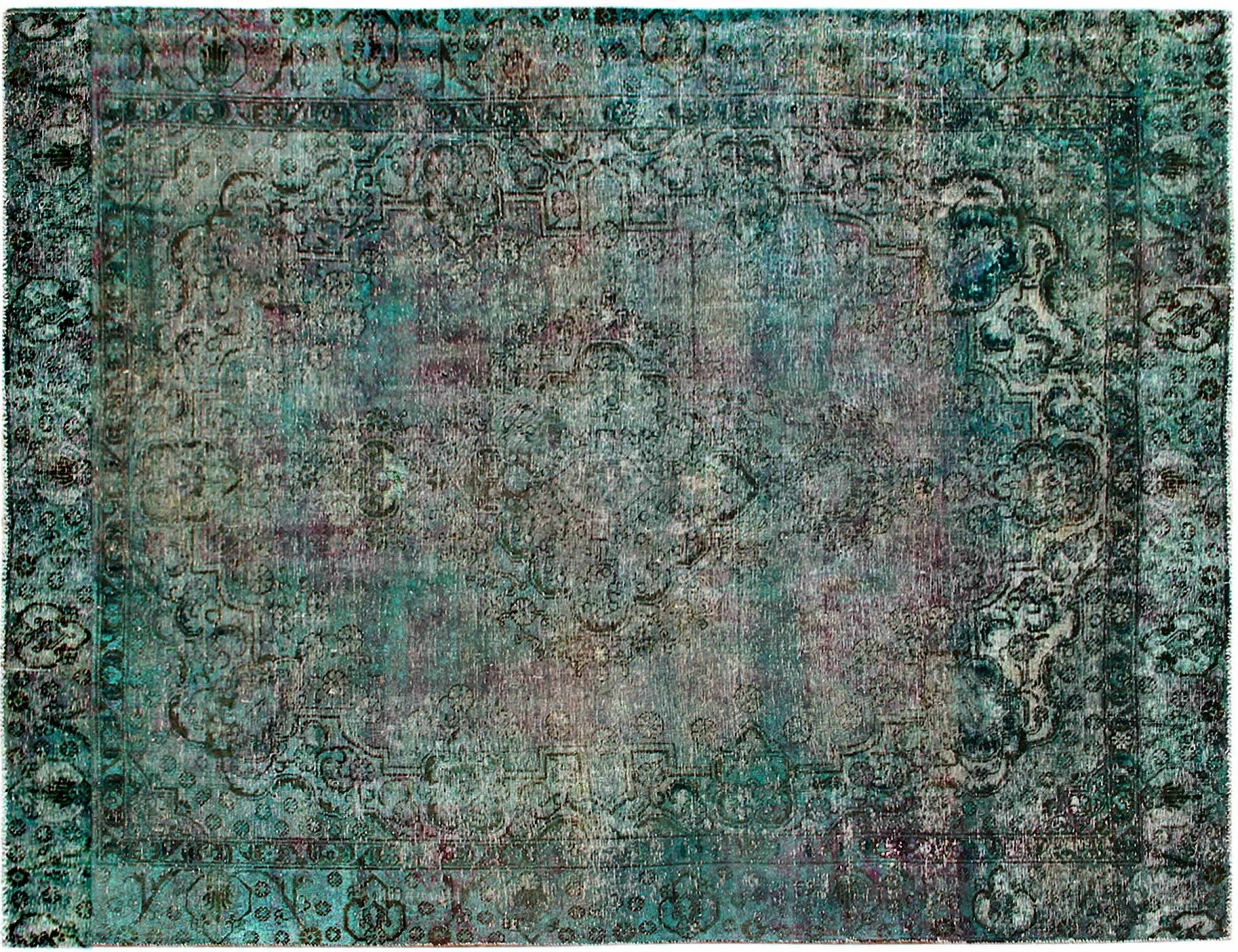 Tappeto vintage persiano  verde <br/>295 x 230 cm
