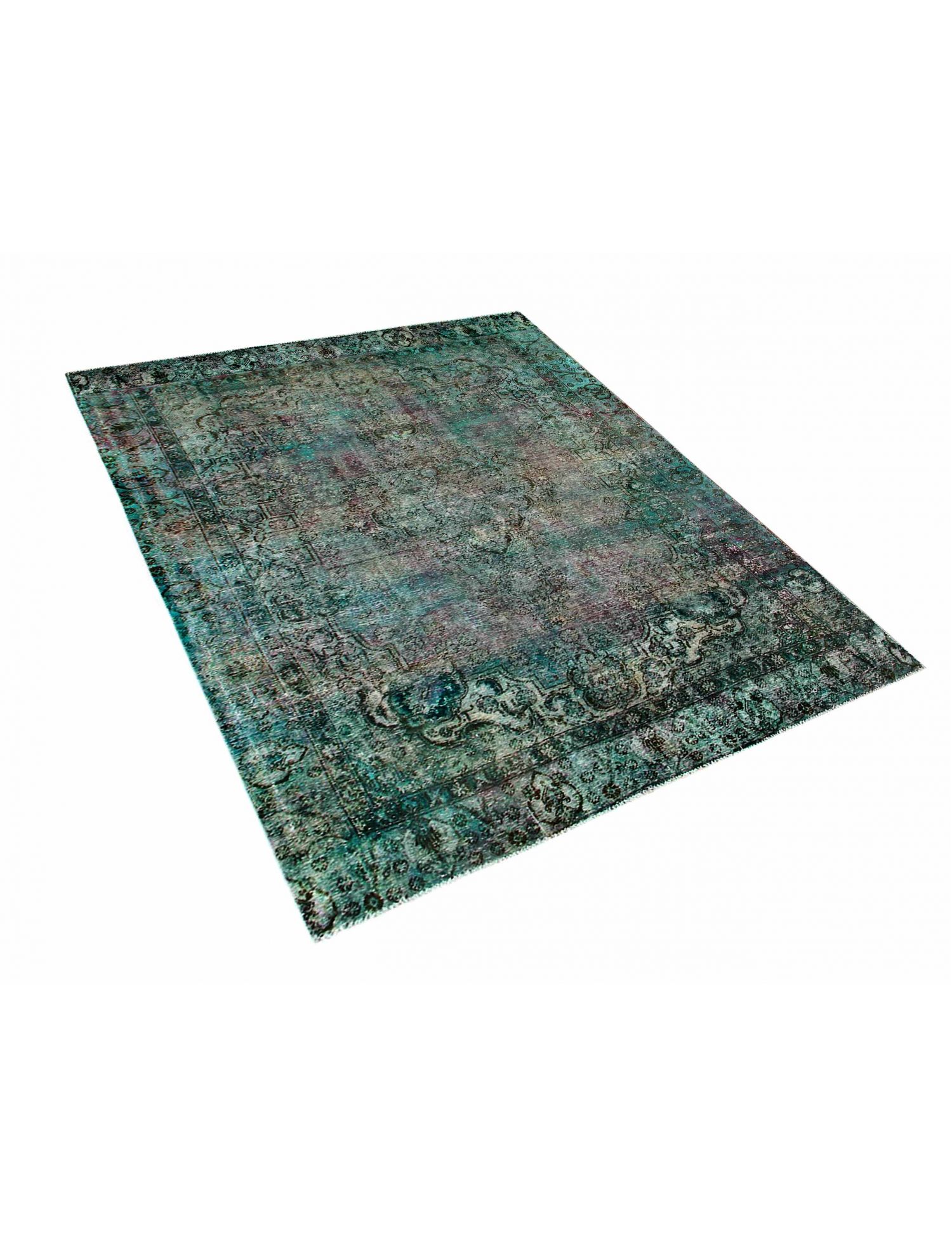 Tappeto vintage persiano  verde <br/>295 x 230 cm
