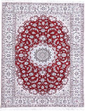 Persian Nain Rug 312 x 200 red 