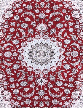 Röda Persien Nain  312 x 200 cm