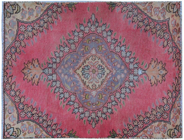 Red Persia Retro Rug 122 x 77 cm