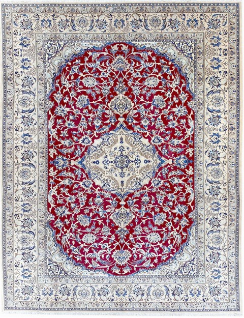 Rot Persien Perserteppich Naein  340 x 202 cm