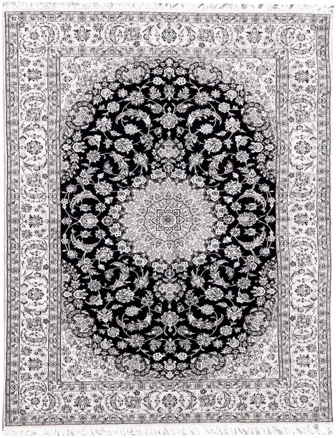 Blau Persien Nain Perserteppich  312 x 200 cm