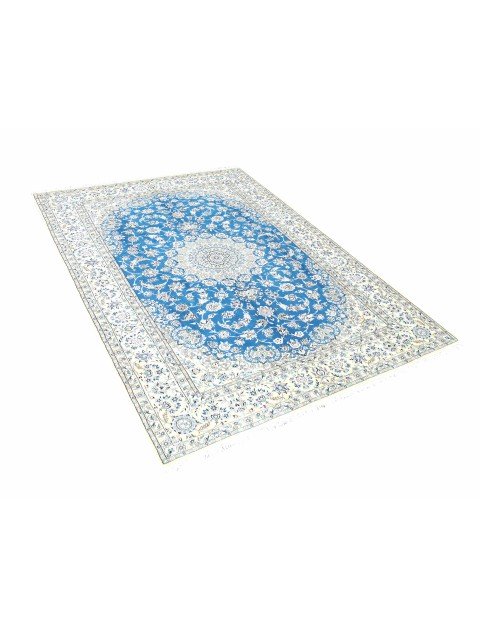 Blau Persien Nain Perserteppich  308 x 200 cm