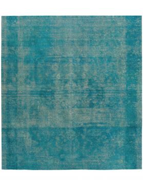 Square  Vintage Carpet  blue <br/>203 x 203 cm
